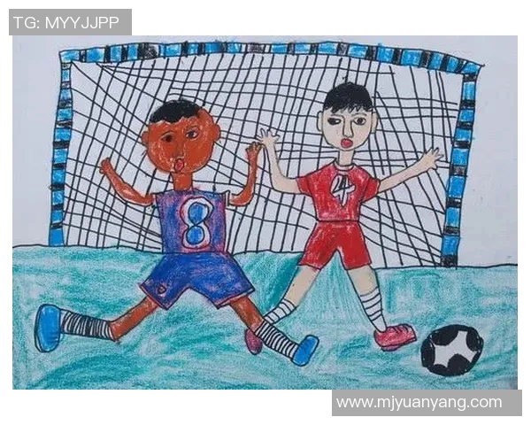 用油画棒描绘足球明星的艺术魅力与激情瞬间